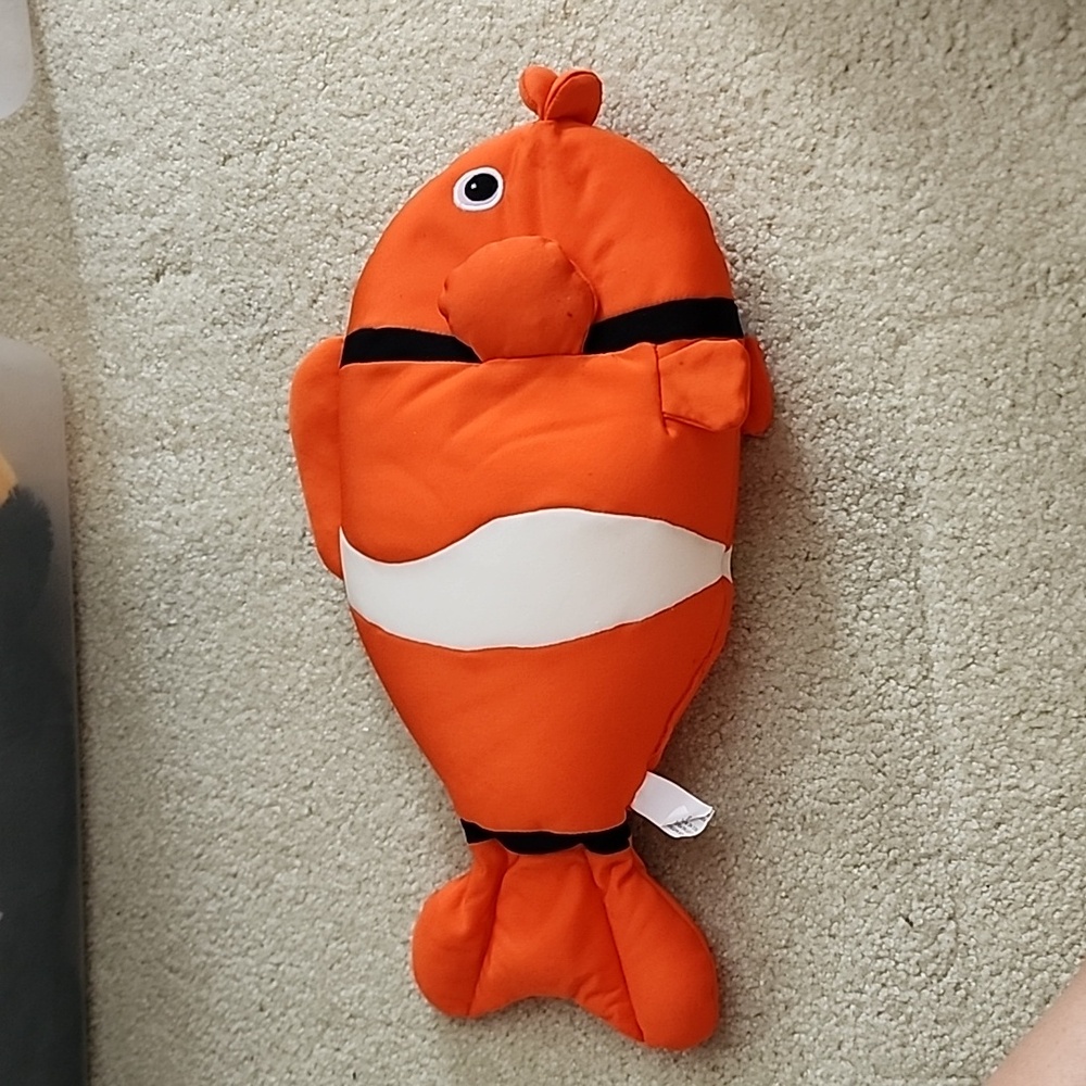Bean bag type stuff fish